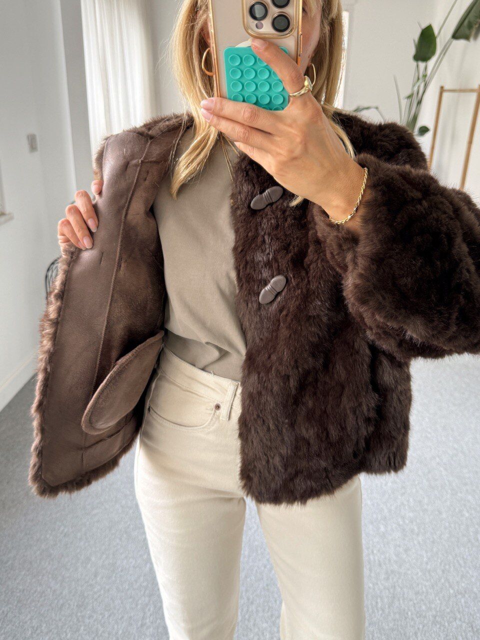 KAHVERENGİ  İTHAL KÜRK