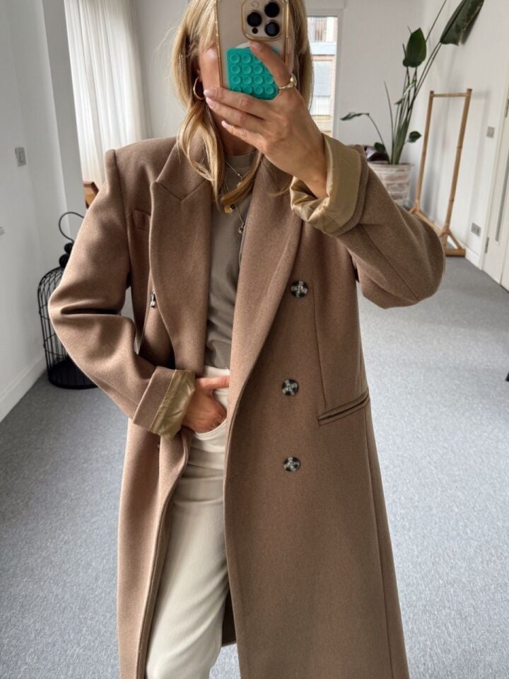 VİZON ASTARLI KAŞE KABAN