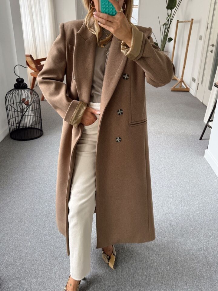 VİZON ASTARLI KAŞE KABAN