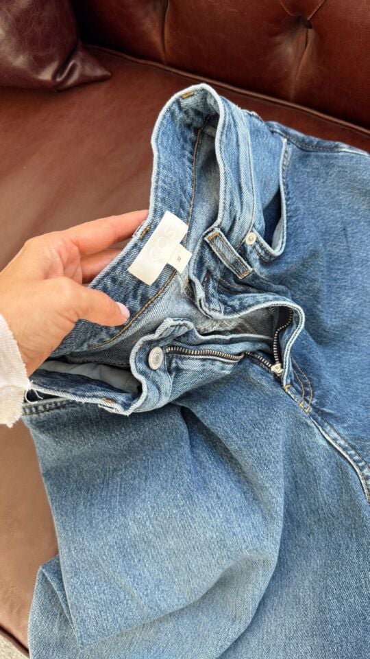 ÖNDEN PENS DETAYLI BARREL JEAN