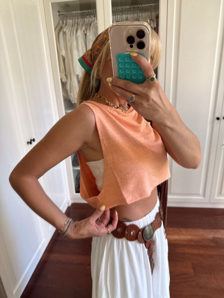 SOMON YAN DEKOLTELİ CROP