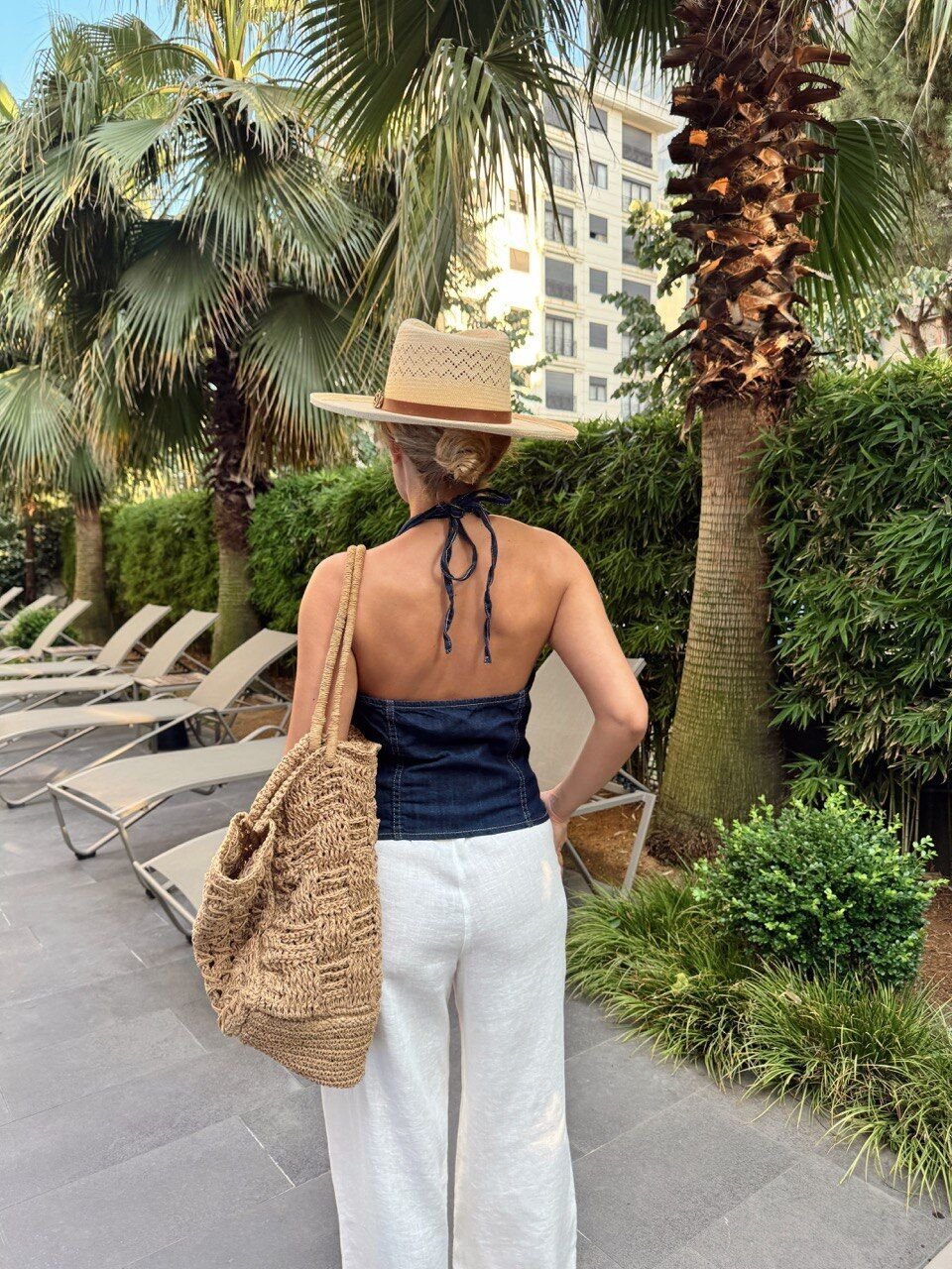 LACİVERT DENIM BÜSTİYER
