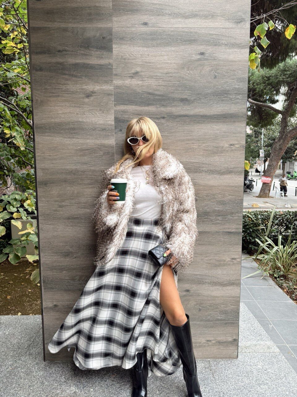 EKOSE YIRTMAÇLI MAXI ETEK