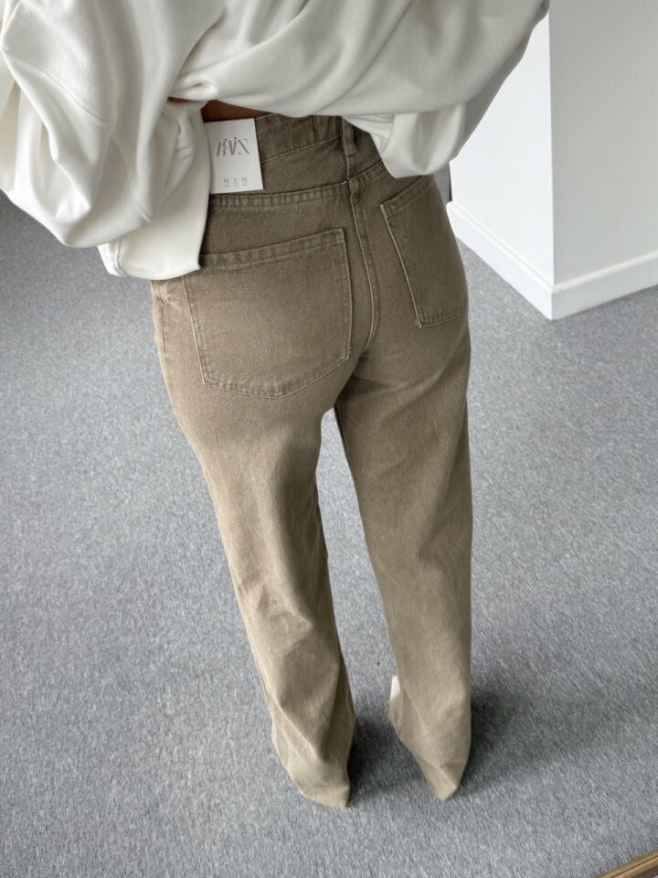 BEJ DENIM PALAZZO JEAN