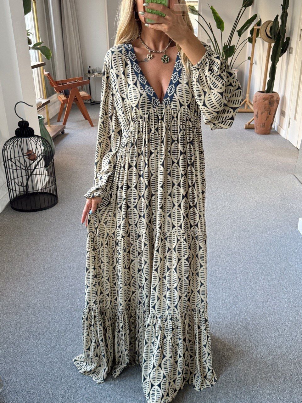 BOHO İTHAL ELBİSE
