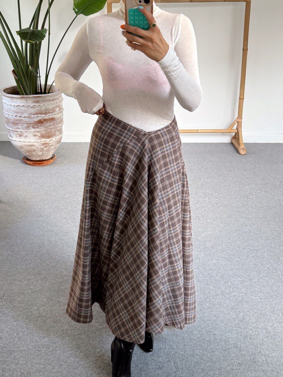 ASİMETRİK KAHVE EKOSE ETEK