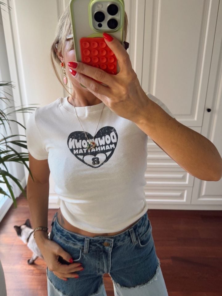MANHATTAN BASKILI BASIC TSHIRT