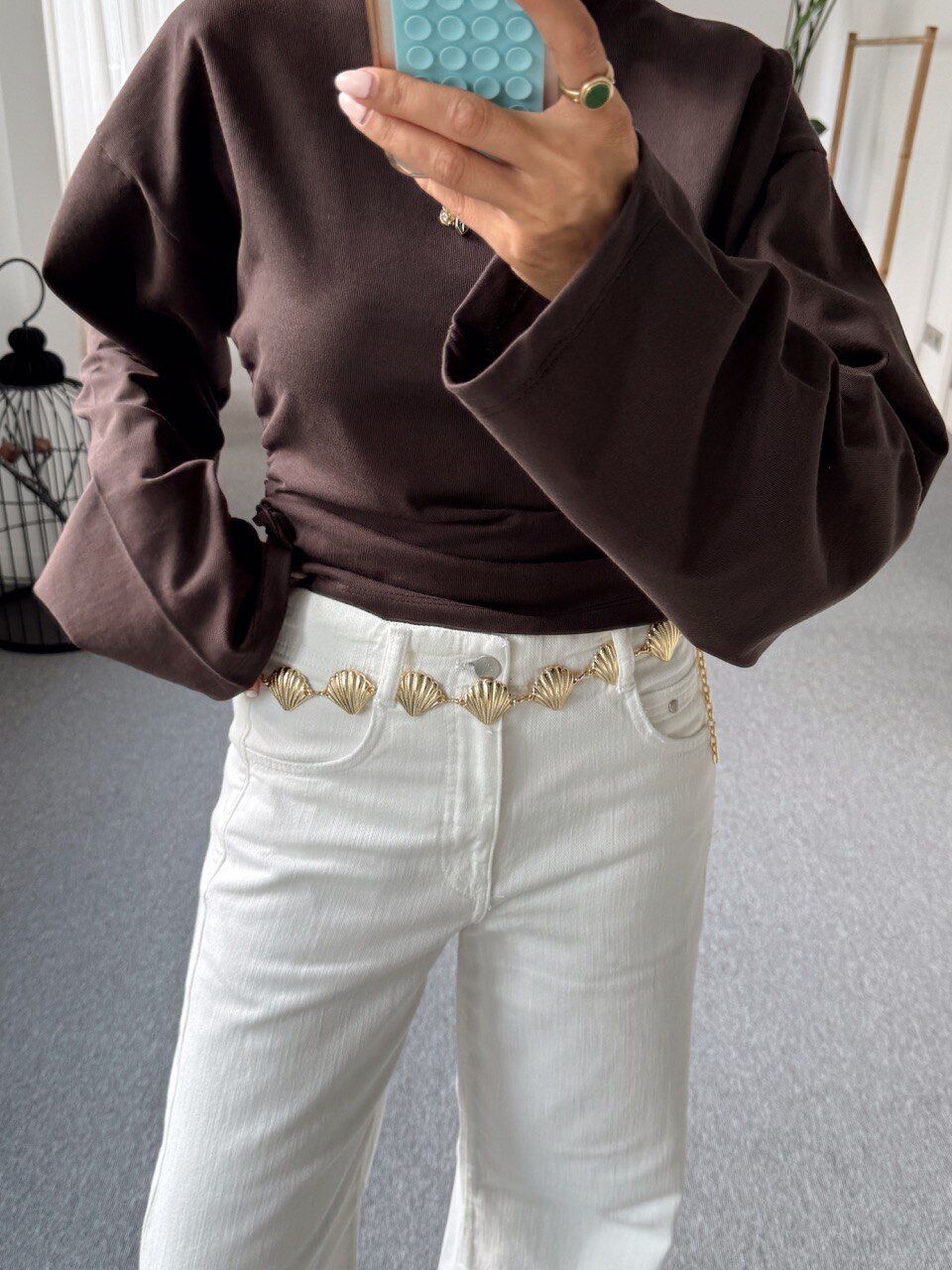 DENİZ KABUĞU GOLD KEMER