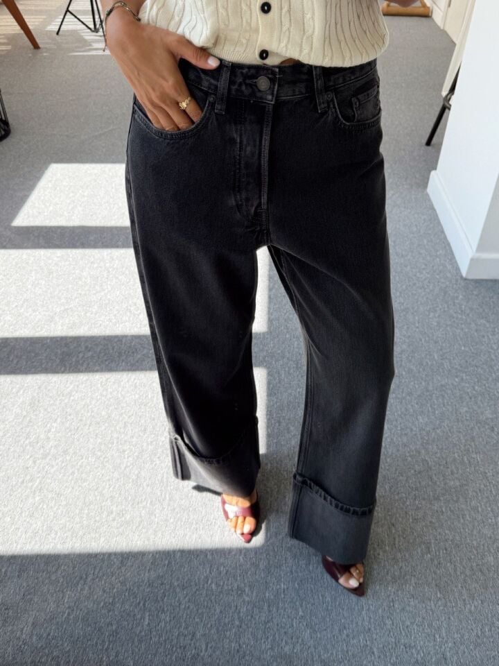 ANTRASİT DUBLE PAÇA JEAN