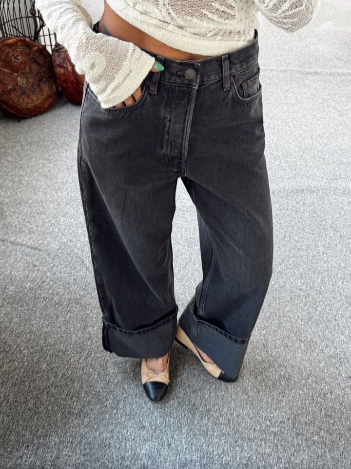 ANTRASİT DUBLE PAÇA JEAN