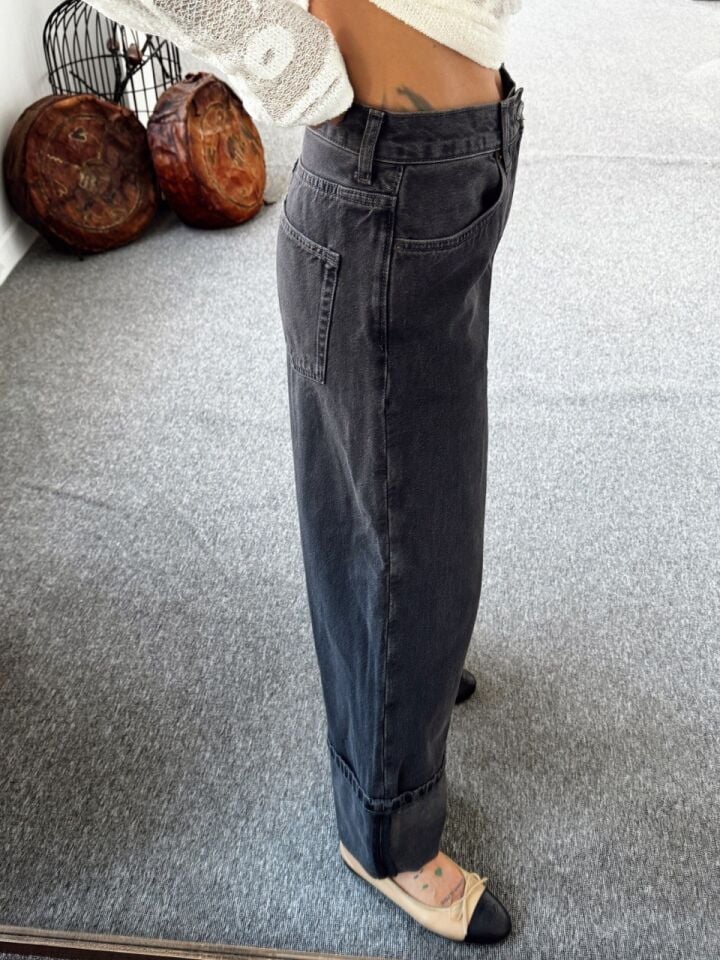 ANTRASİT DUBLE PAÇA JEAN