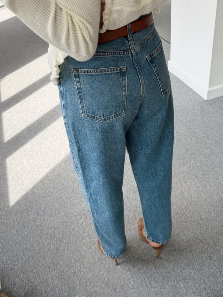 MAVİ CINCH BARREL JEAN
