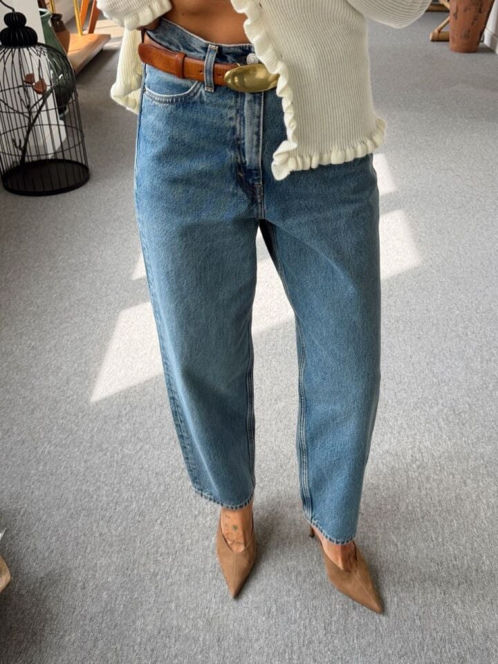 MAVİ CINCH BARREL JEAN