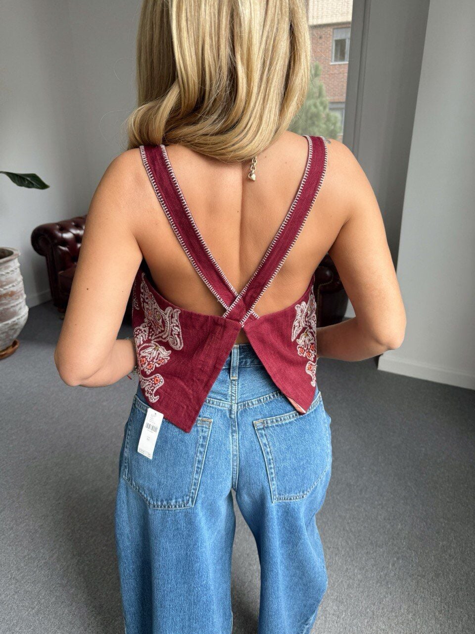 BORDO İŞLEMELİ İTHAL TOP