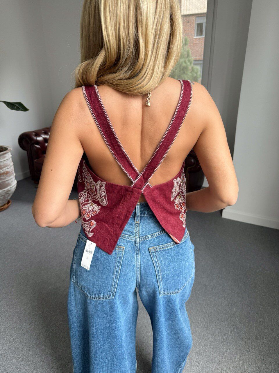 BORDO İŞLEMELİ İTHAL TOP
