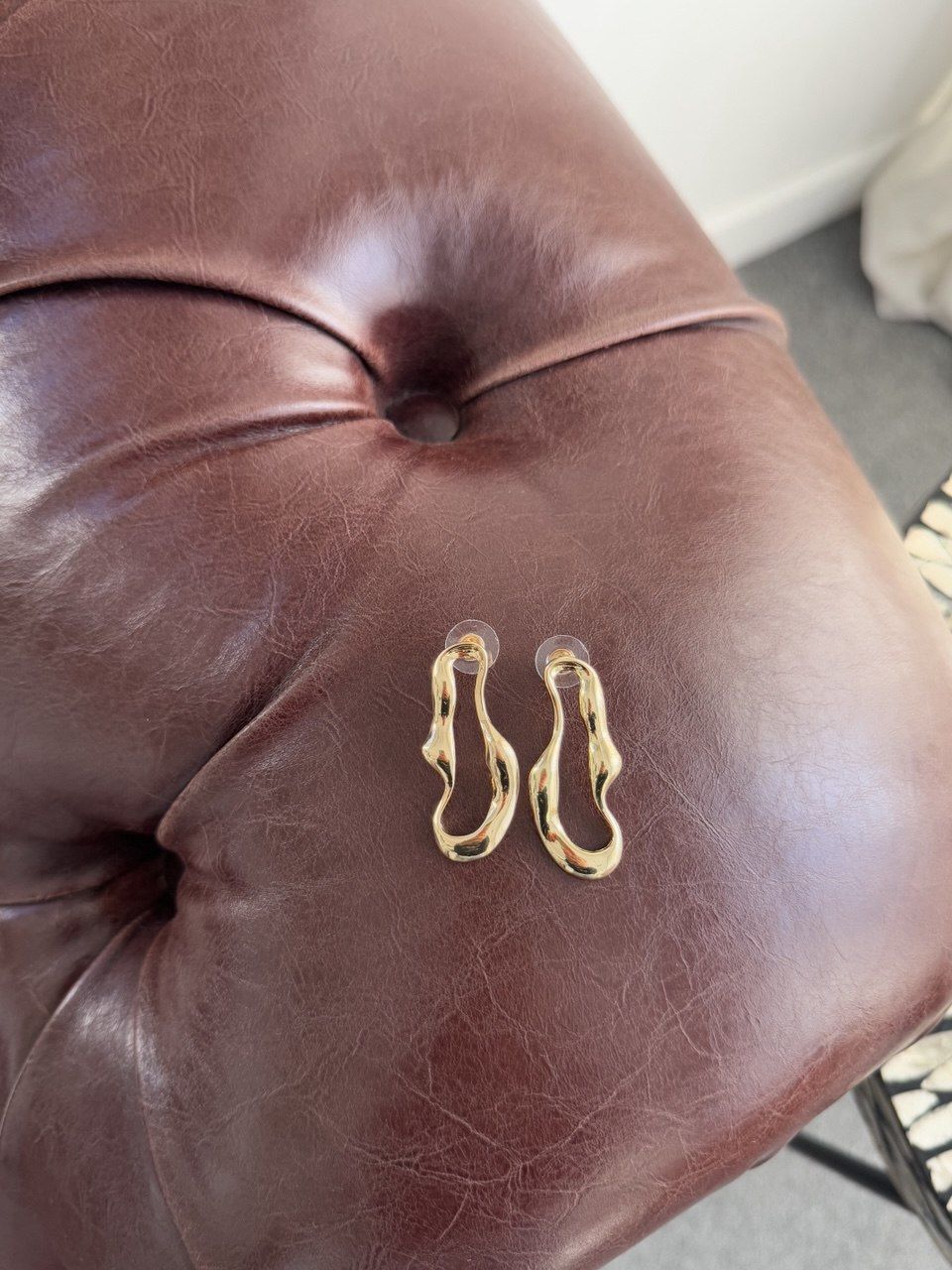 GOLD ÇELİK KÜPE