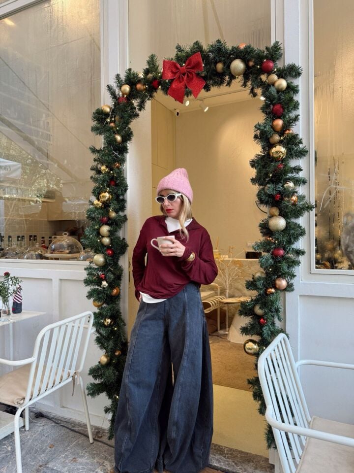 YÜKSEK BEL BALON PAÇA DENIM PANTOLON